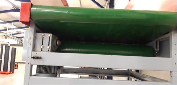 Grote foto aweta transportband 900 x 120 cm gebruikt voor buffering v r sortering agrarisch transportbanden