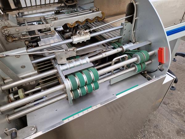 Grote foto fabbri waldyssa automac 75 b rvs stretchfolie verpakkingsmachine agrarisch tuinbouw