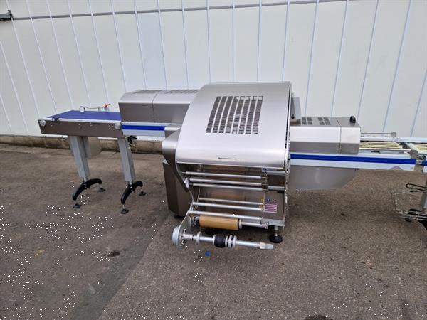 Grote foto fabbri waldyssa automac 75 b rvs stretchfolie verpakkingsmachine agrarisch tuinbouw