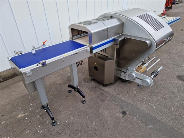 Grote foto fabbri waldyssa automac 75 b rvs stretchfolie verpakkingsmachine agrarisch tuinbouw