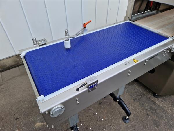 Grote foto fabbri waldyssa automac 75 b rvs stretchfolie verpakkingsmachine agrarisch tuinbouw