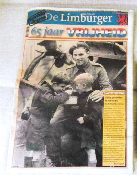 Grote foto vrijheid 65 jaar dagblad de limburger boeken geschiedenis regio