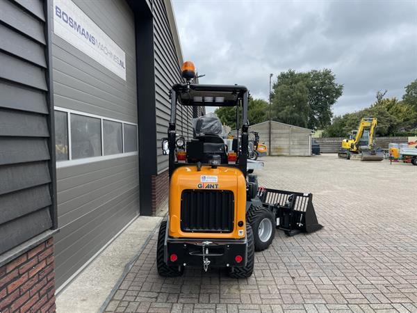 Grote foto giant g1500 minishovel kniklader nieuw 495 lease agrarisch shovels