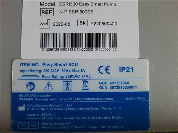 Grote foto anti decubitusmatras esri easy smart 90 x 220 cm huis en inrichting matrassen en bedbodems