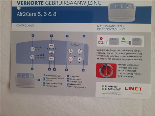 Grote foto anti decubitusmatras esri easy smart 90 x 220 cm huis en inrichting matrassen en bedbodems