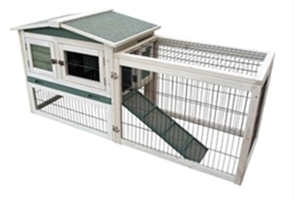 Grote foto konijnenhok met ren 111x45x78 89 99 beste prijs dieren en toebehoren hokken en kooien