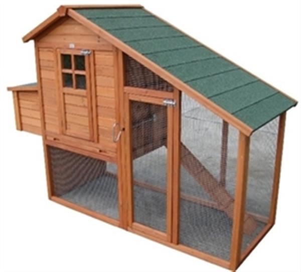 Grote foto konijnenhok lambert 155x53x70cm 99 90 dieren en toebehoren hokken en kooien