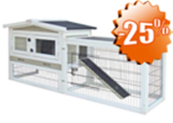 Grote foto konijnenhok laura 175x70x110cm nu 149 99 dieren en toebehoren hokken en kooien