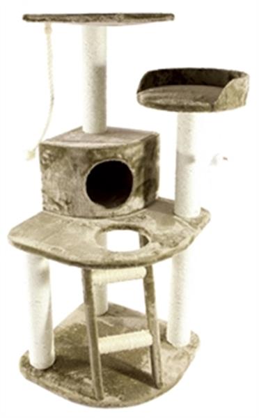 Grote foto krabpaal jantine 55x55x120cm nu 59 99 bij chewies dieren en toebehoren katten accessoires