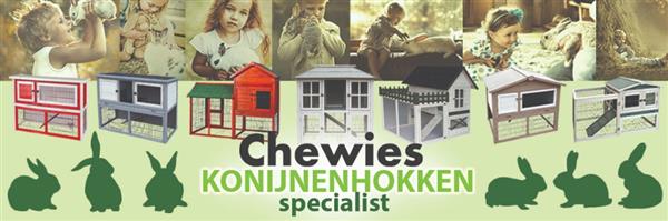 Grote foto konijnenhok 111x45x78 met gratis verzending 89 99 dieren en toebehoren hokken en kooien