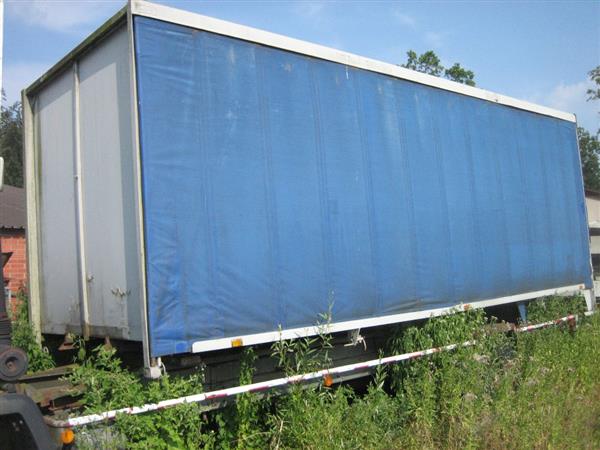 Grote foto losse laadbak 7 15l 2 44b 2 40h blauw gesloten auto diversen aanhangers