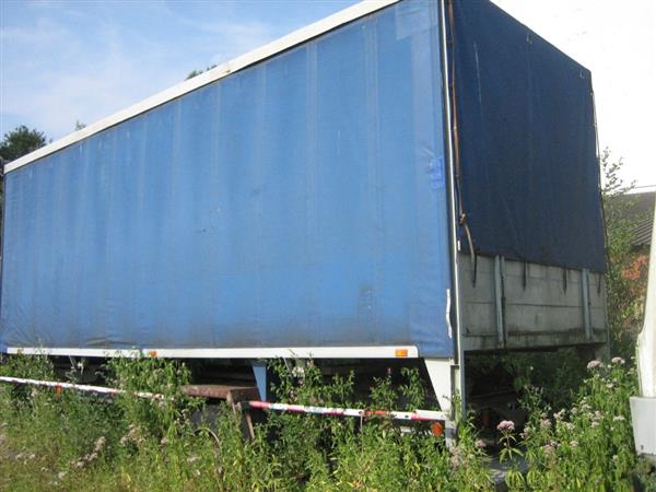 Grote foto losse laadbak 7 15l 2 44b 2 40h blauw gesloten auto diversen aanhangers