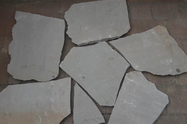 Grote foto flagstones kandla grey voor tuin en terras tuin en terras tegels en terrasdelen