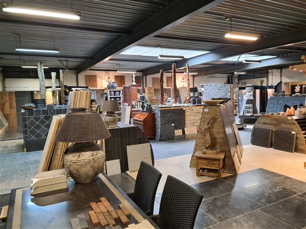 Grote foto landelijke keukenvloer belgisch hardsteen banenverband doe het zelf en verbouw tegels