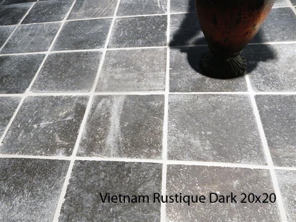 Grote foto boerenplavuizen vietnamese hardsteen dark rustic 20x20 cm doe het zelf en verbouw tegels
