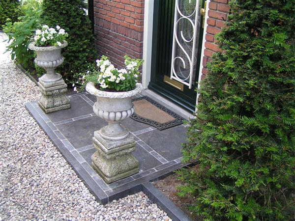 Grote foto opsluitband chinees hardsteen 100x15x5 cm gezoet facet tuin en terras tegels en terrasdelen