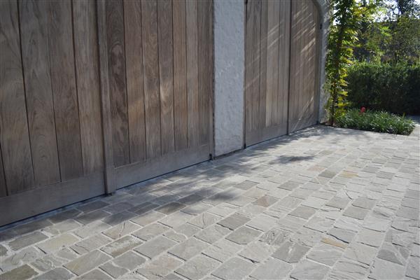 Grote foto kasseien kandla grey 20x14x5 7 cm gekapt tuin en terras tegels en terrasdelen