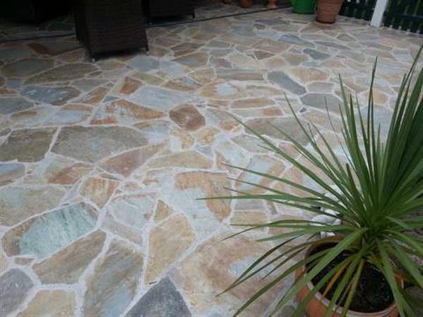 Grote foto siki bont flagstones tuin en terras tegels en terrasdelen