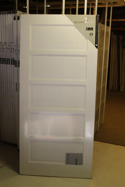 Grote foto doors4life 5 vaks dichte paneeldeur 88x201 5 stomp doe het zelf en verbouw deuren en horren