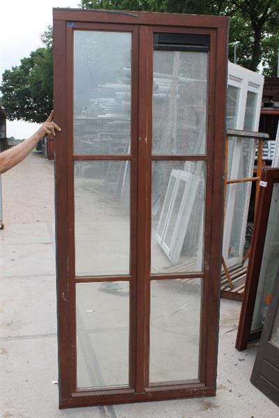 Grote foto nieuwe openslaande draai kiep deur 102 7x240 5 cm doe het zelf en verbouw kozijnen en schuifpuien