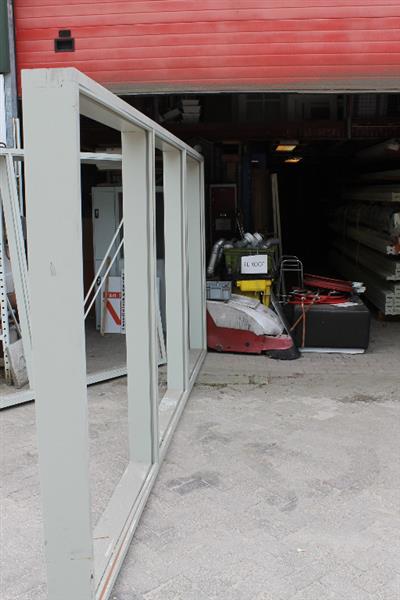 Grote foto nieuwe hardhouten raampuien 421 5x207 5 cm doe het zelf en verbouw kozijnen en schuifpuien