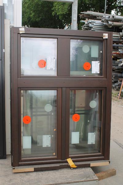 Grote foto nieuwe openslaande raamkozijnen 126x171 cm doe het zelf en verbouw kozijnen en schuifpuien