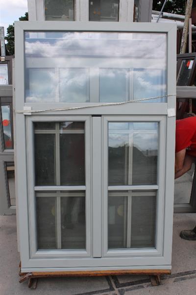 Grote foto nieuw kunststof raamkozijn 118x188 cm doe het zelf en verbouw kozijnen en schuifpuien