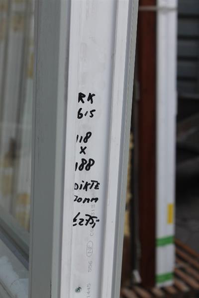 Grote foto nieuw kunststof raamkozijn 118x188 cm doe het zelf en verbouw kozijnen en schuifpuien