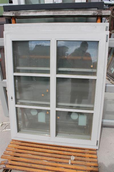 Grote foto nieuw hardhouten raamkozijn draai kiep 123x147 doe het zelf en verbouw kozijnen en schuifpuien