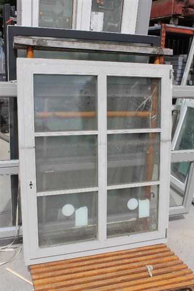 Grote foto hardhouten draai kiep raam 126 5x155 5 cm doe het zelf en verbouw kozijnen en schuifpuien