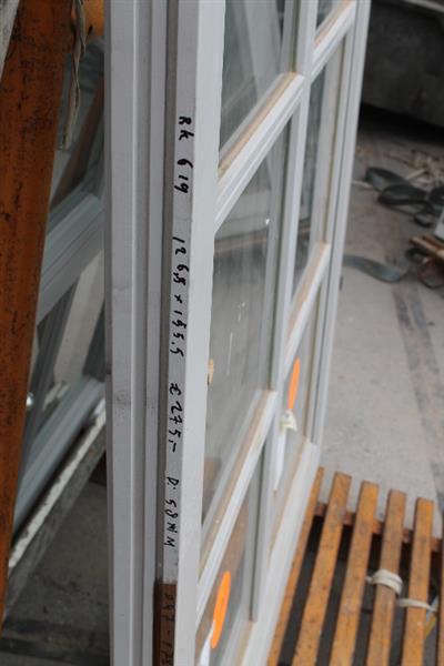 Grote foto hardhouten draai kiep raam 126 5x155 5 cm doe het zelf en verbouw kozijnen en schuifpuien