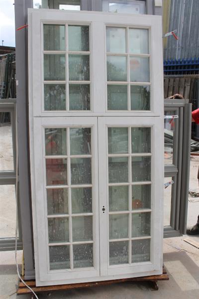 Grote foto hardhouten raamkozijn met roedeverdeling doe het zelf en verbouw kozijnen en schuifpuien