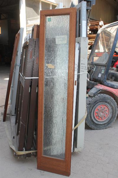 Grote foto hardhouten raamkozijnen met sierglas 48x218 doe het zelf en verbouw kozijnen en schuifpuien