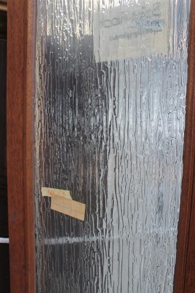 Grote foto hardhouten raamkozijnen met sierglas 48x218 doe het zelf en verbouw kozijnen en schuifpuien