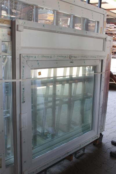 Grote foto nieuwe kunststof tuimelramen doe het zelf en verbouw kozijnen en schuifpuien