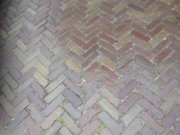 Grote foto gebakken klinkers dikformaten van vroeger tuin en terras sierstenen en rotsen