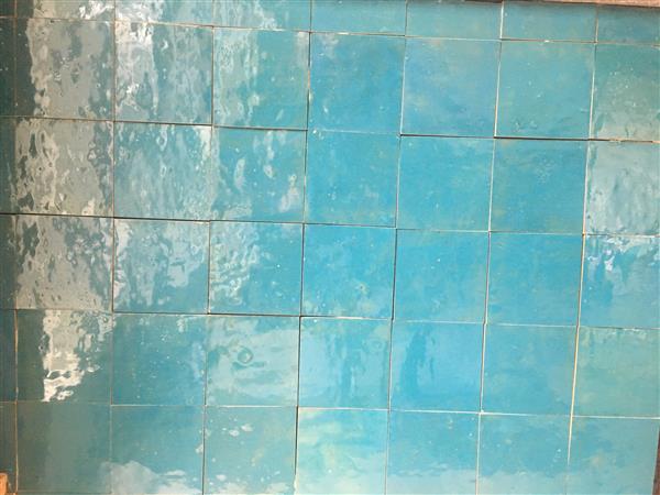 Grote foto zelliges handmade moroccan tiles 10x10 mediterranean tiles doe het zelf en verbouw tegels