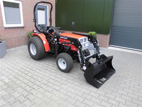 Grote foto field trac vst180 met voorlader kubota iseki solis agrarisch tractoren