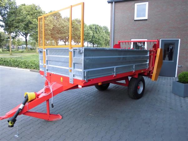 Grote foto nieuwe mestverspreider mestwagen mestbreker 4 5 ton agrarisch mechanisatie