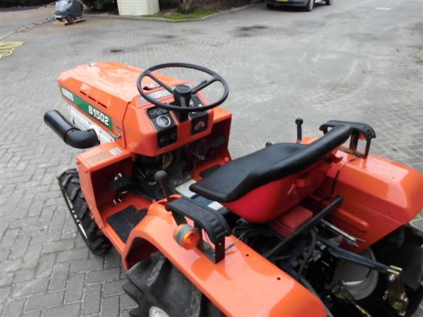 Grote foto kubotab1502 4 wielaangedreven minitractor iseki shibaura agrarisch tractoren