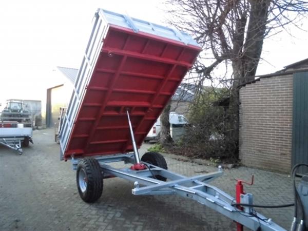 Grote foto 4 tons kiepwagen driezijdig kiepend agrarisch mechanisatie