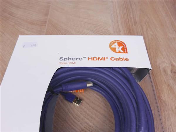 Grote foto wireworld sphere hdmi 2.0 18 gbps ultrahd 4k superior 3d digital audio cable 15 0 metre new audio tv en foto onderdelen en accessoires