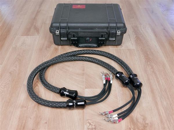 Grote foto kimber kable select ks 6068 ag full silver highend audio speaker cables 1 6 metre audio tv en foto onderdelen en accessoires