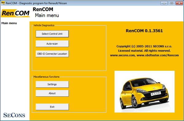 Grote foto renault dacia diagnose interface rencom auto onderdelen auto gereedschap