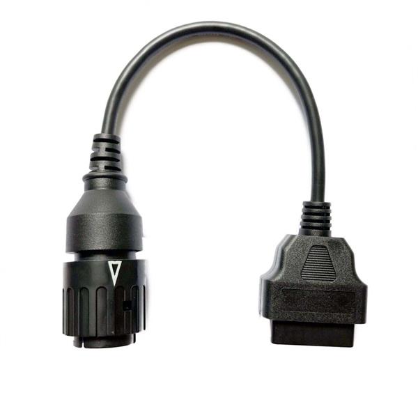 Grote foto bmw icom d motorfiets 10 pin 16 pin obd2 verloopkabel auto onderdelen auto gereedschap
