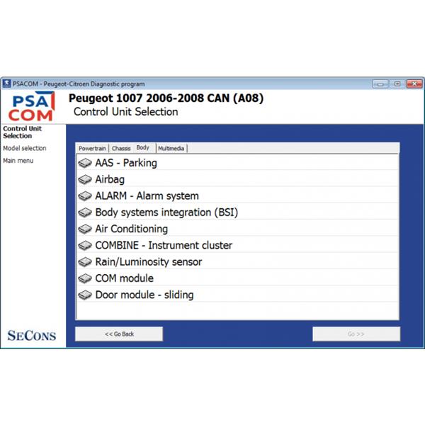 Grote foto citroen peugeot usb interface scanner psacom auto onderdelen auto gereedschap