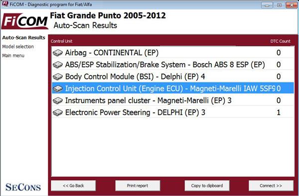 Grote foto ficom interface voor alfa romeo ferrari fiat lancia iveco auto onderdelen auto gereedschap