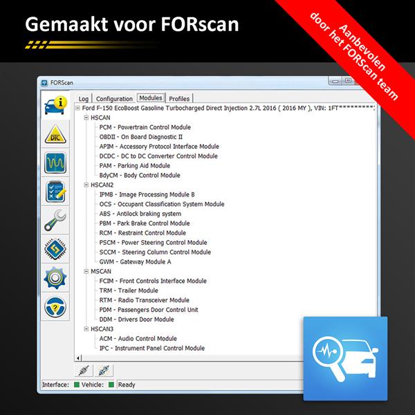 Grote foto obdlink ex usb forscan auto onderdelen auto gereedschap
