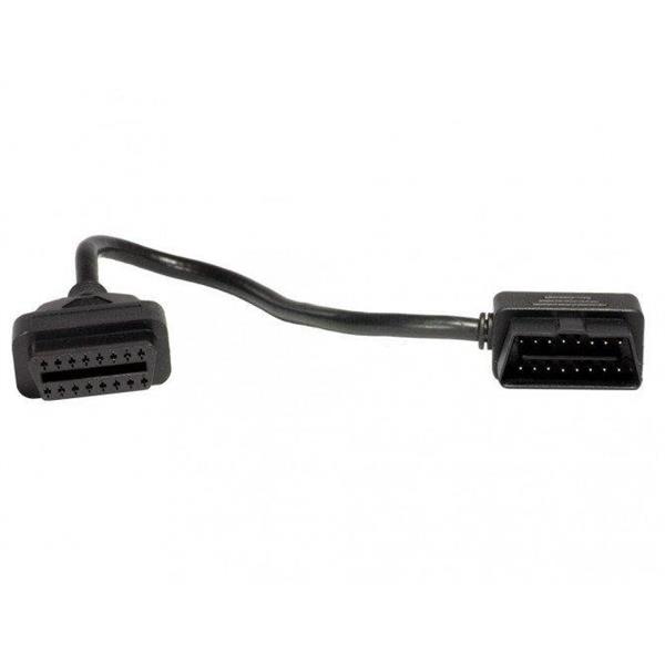 Grote foto obd2 verlengkabel hoek 16 pins 30cm auto onderdelen auto gereedschap