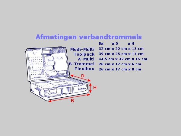 Grote foto bhv ehbo koffer oranje kruis 2021 richtlijnen diversen overige diversen
